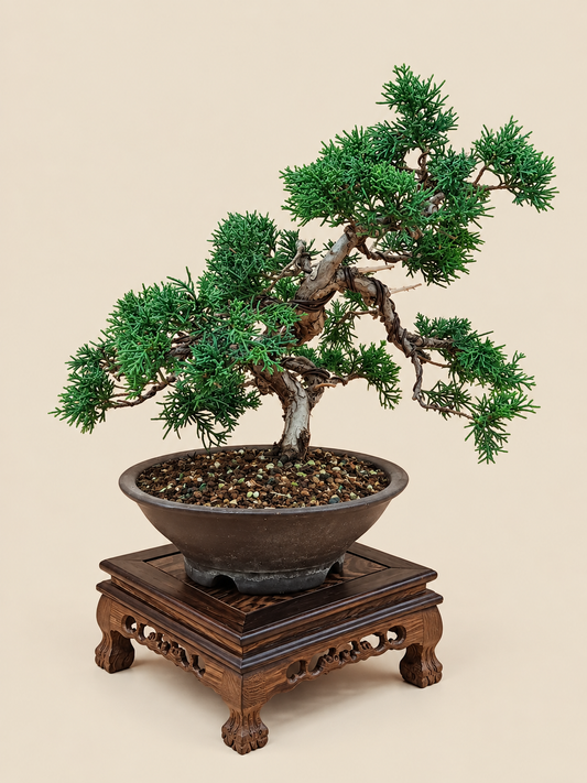 Juniperus chinensis 'Kyushu' - 14 éves kínai boróka bonsai